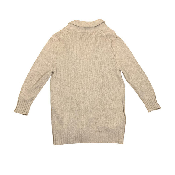 Cozy Beige Women's Cardigan - Picture 4 of 8